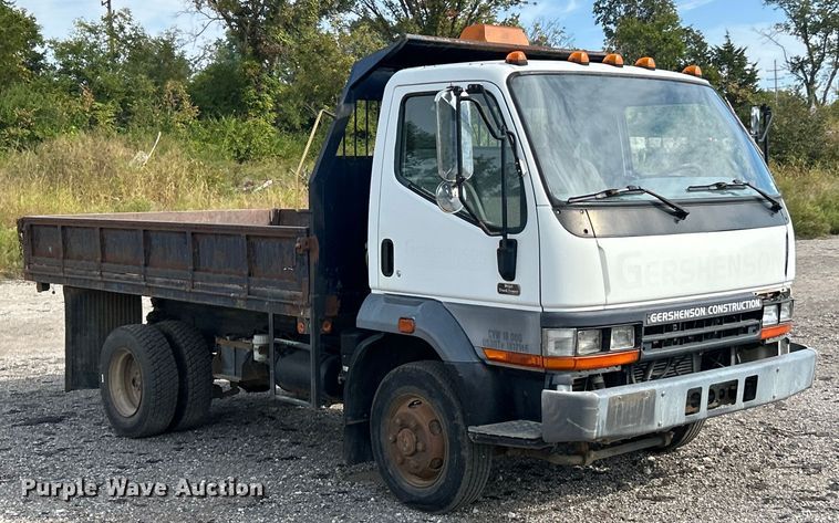 image for item ET3477 1996 Mitsubishi Fuso FH211 dump flatbed truck