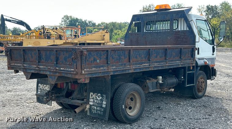 image for item ET3477 1996 Mitsubishi Fuso FH211 dump flatbed truck