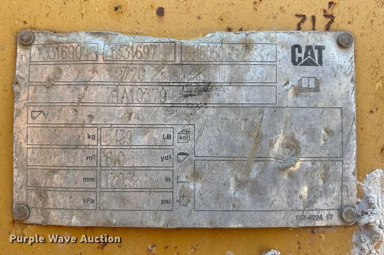 image for item ET4611 2005 Caterpillar 972G Series II wheel loader