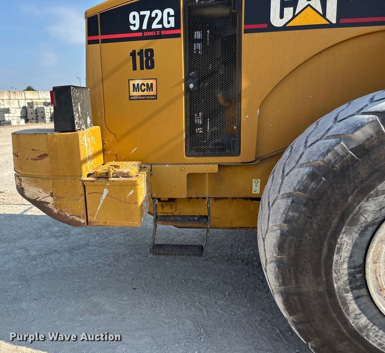 image for item ET4611 2005 Caterpillar 972G Series II wheel loader