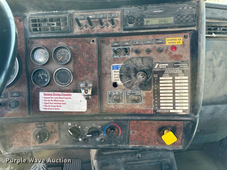 image for item ET4614 2004 Kenworth W900 ready mix truck