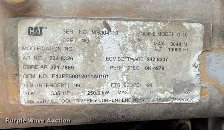 image for item ET4614 2004 Kenworth W900 ready mix truck