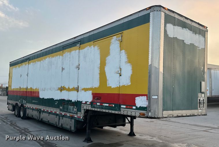 image for item ET4653 1992 Kentucky Manufacturing Company dry van trailer