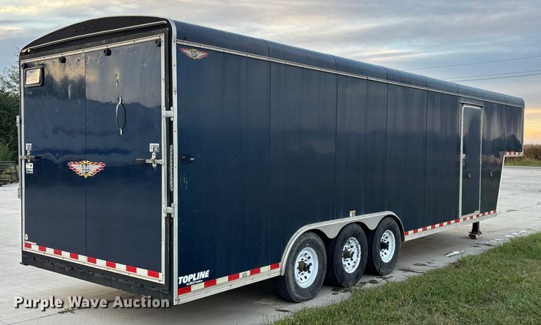 image for item ET4670 2016 H and H enclosed cargo trailer