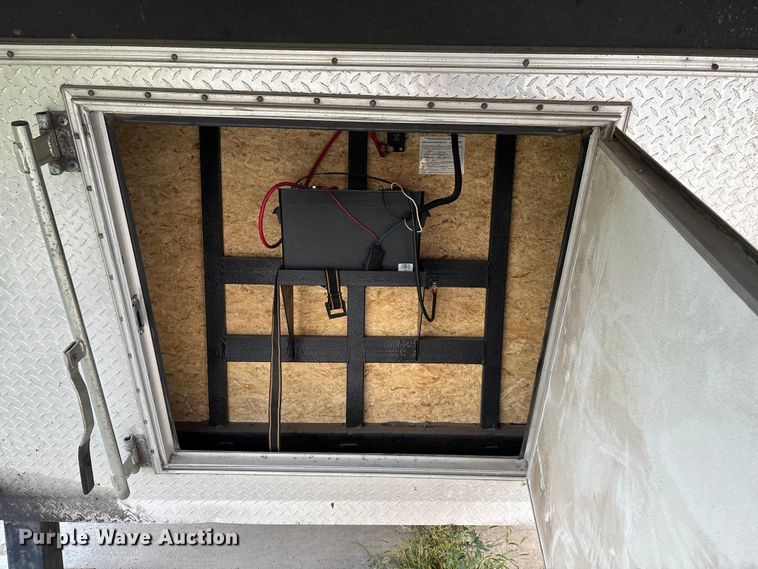 image for item ET4670 2016 H and H enclosed cargo trailer