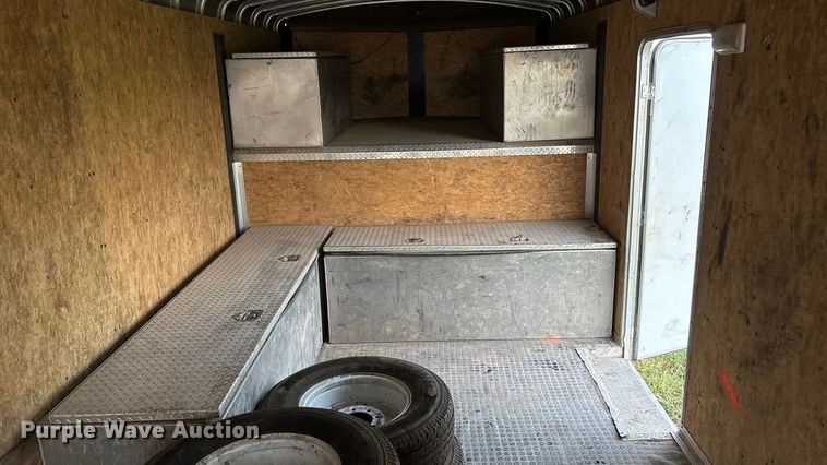image for item ET4670 2016 H and H enclosed cargo trailer