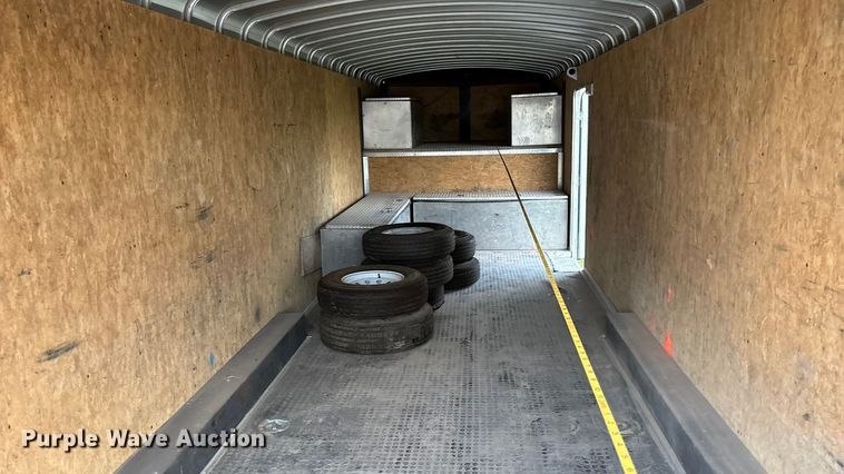 image for item ET4670 2016 H and H enclosed cargo trailer