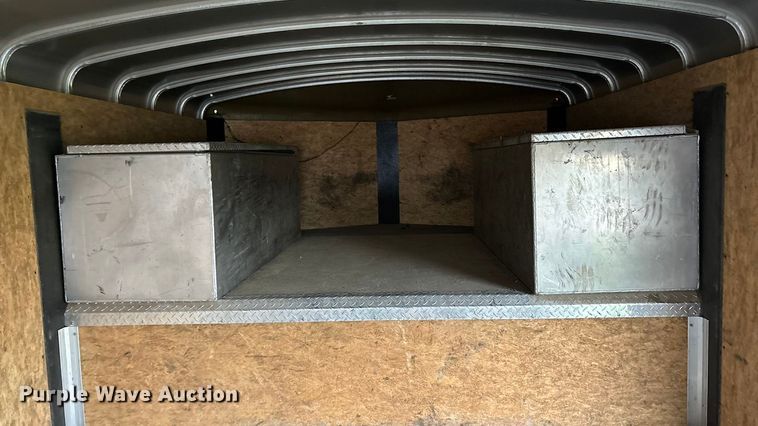 image for item ET4670 2016 H and H enclosed cargo trailer