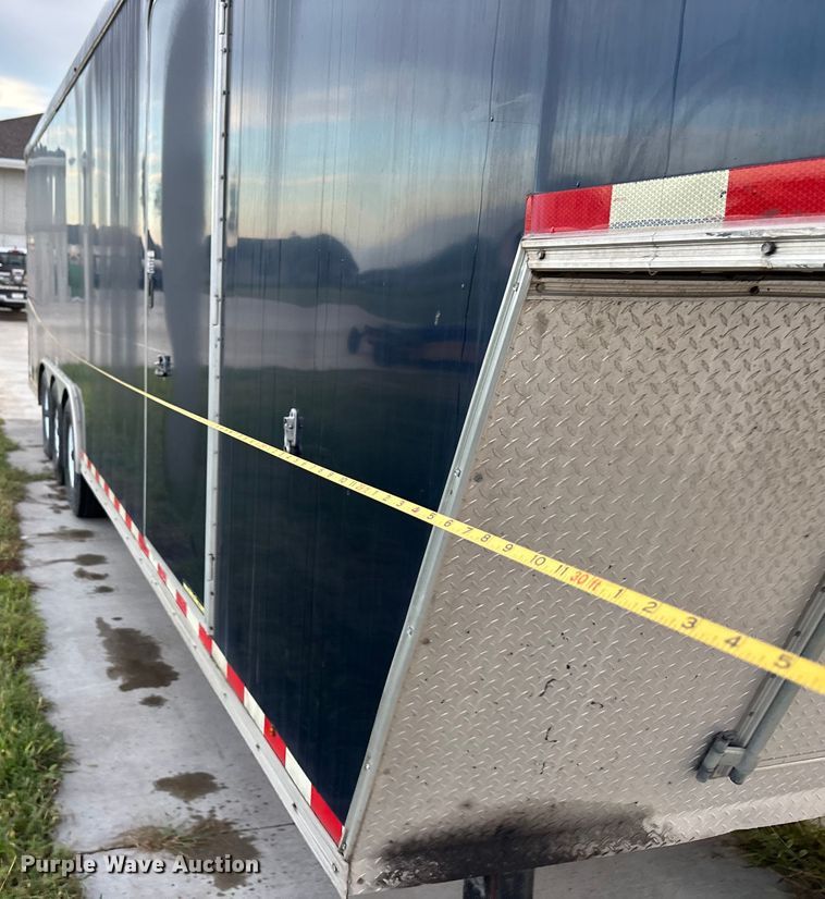 image for item ET4670 2016 H and H enclosed cargo trailer