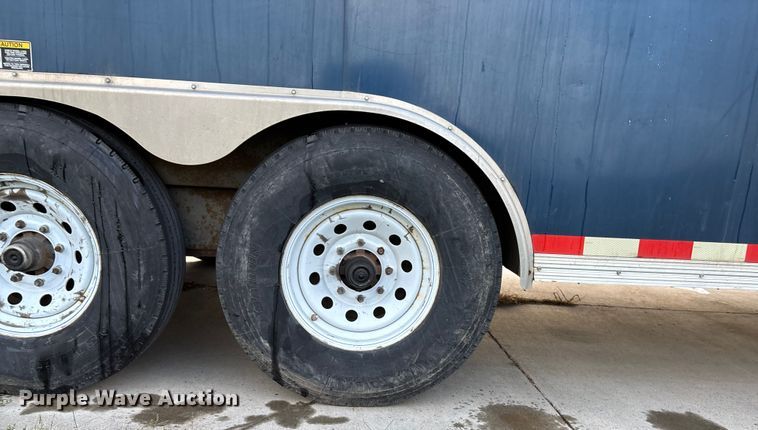 image for item ET4670 2016 H and H enclosed cargo trailer