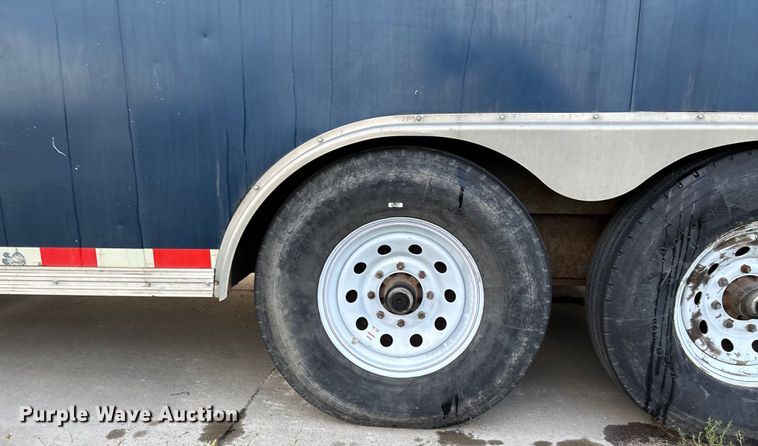 image for item ET4670 2016 H and H enclosed cargo trailer