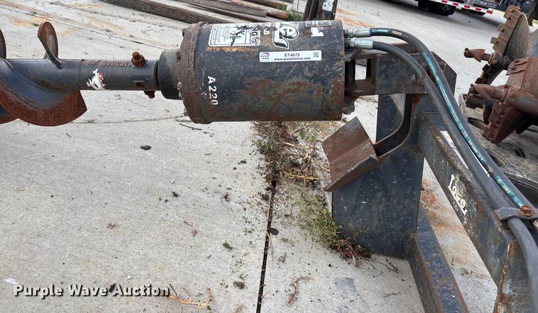 image for item ET4672 Lowe A220 skid steer auger