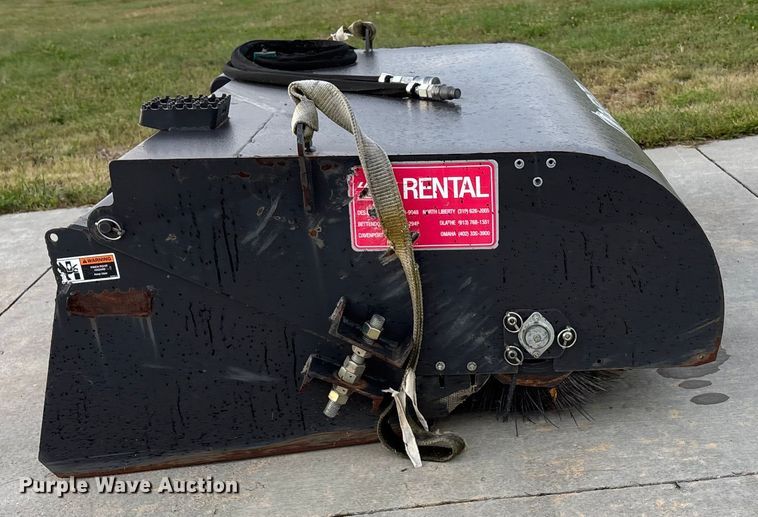 image for item ET4675 2018 Paladin Sweepster skid steer sweeper