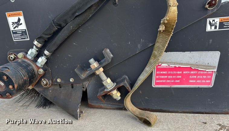 image for item ET4675 2018 Paladin Sweepster skid steer sweeper