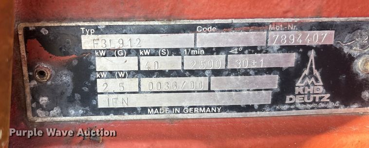 image for item ET4679 1991 Ditch Witch 5020 trencher