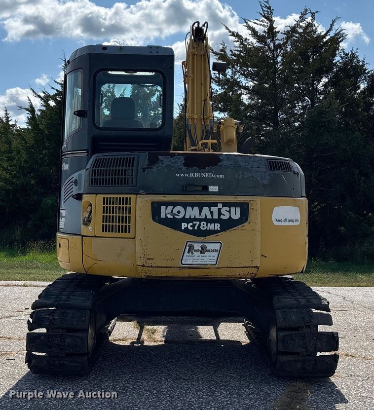 image for item ET4680 2006 Komatsu  PC78MR-6 mini excavator