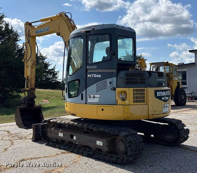 image for item ET4680 2006 Komatsu  PC78MR-6 mini excavator
