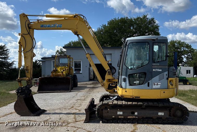 image for item ET4680 2006 Komatsu  PC78MR-6 mini excavator