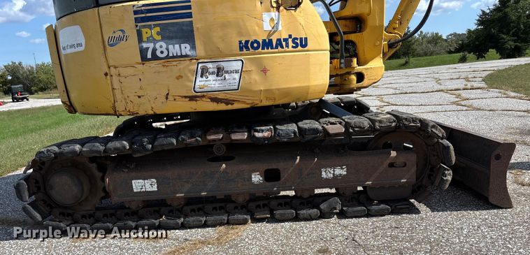 image for item ET4680 2006 Komatsu  PC78MR-6 mini excavator