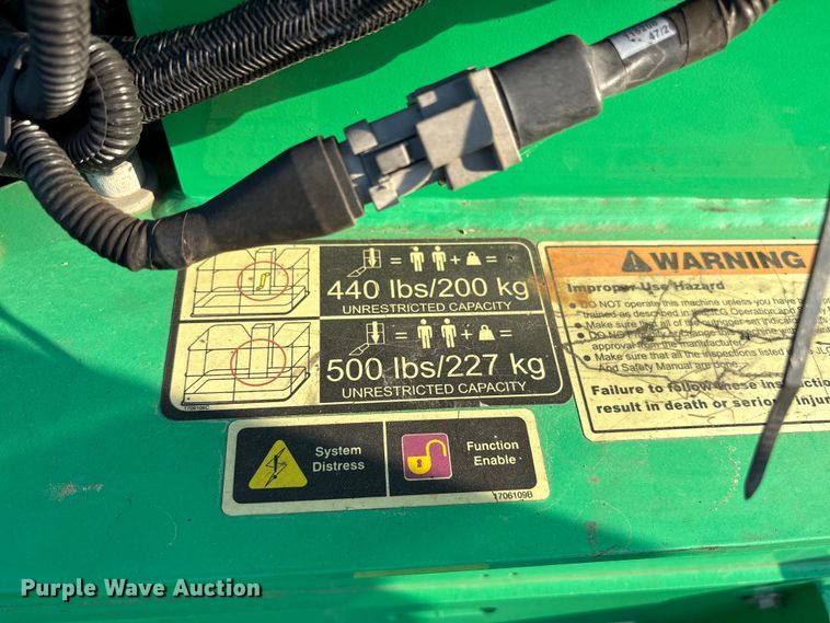 image for item ET7080 2019 JLG T500J boom lift