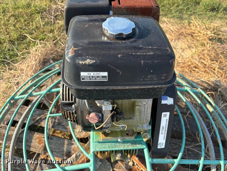 image for item ET7081 2002 Whiteman BA48A power trowel