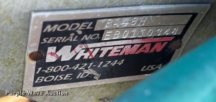 image for item ET7081 2002 Whiteman BA48A power trowel