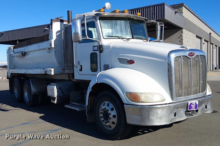 image for item EU2509 2010 Peterbilt 384 dump truck