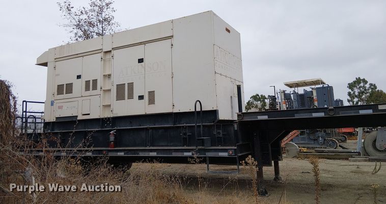 image for item EU2528 2009 Whisperwatt DCA-800SSK2 generator