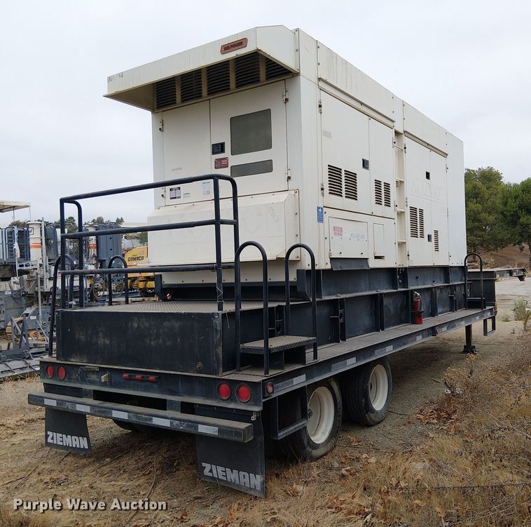 image for item EU2528 2009 Whisperwatt DCA-800SSK2 generator