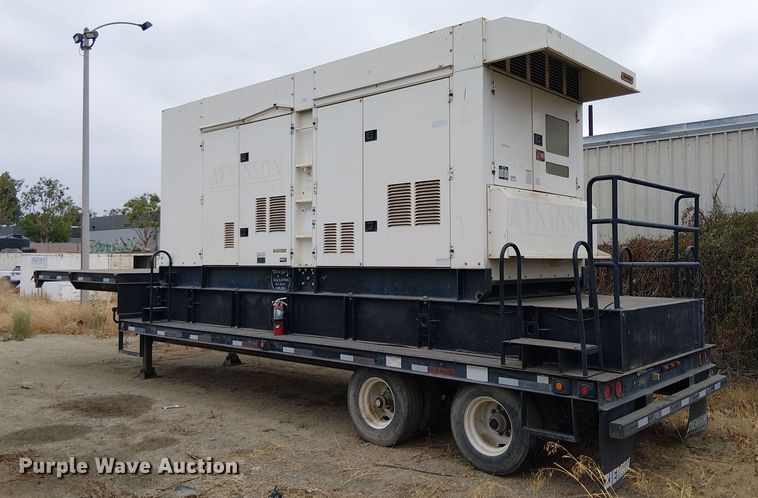 image for item EU2528 2009 Whisperwatt DCA-800SSK2 generator