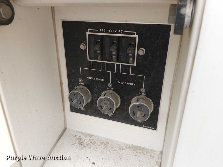 image for item EU2528 2009 Whisperwatt DCA-800SSK2 generator