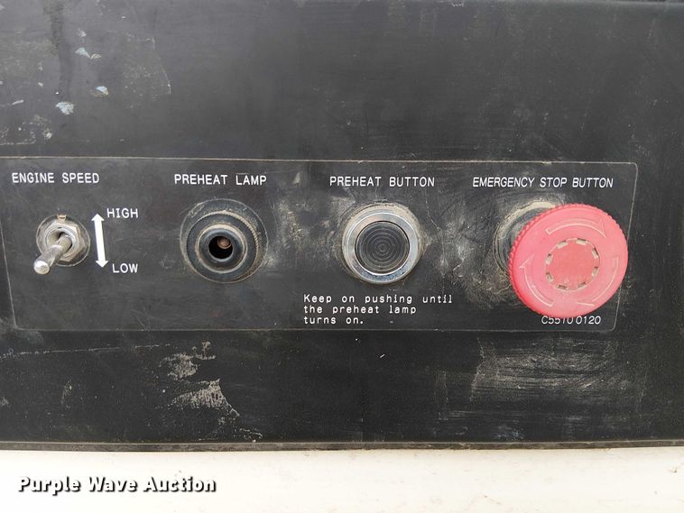 image for item EU2528 2009 Whisperwatt DCA-800SSK2 generator