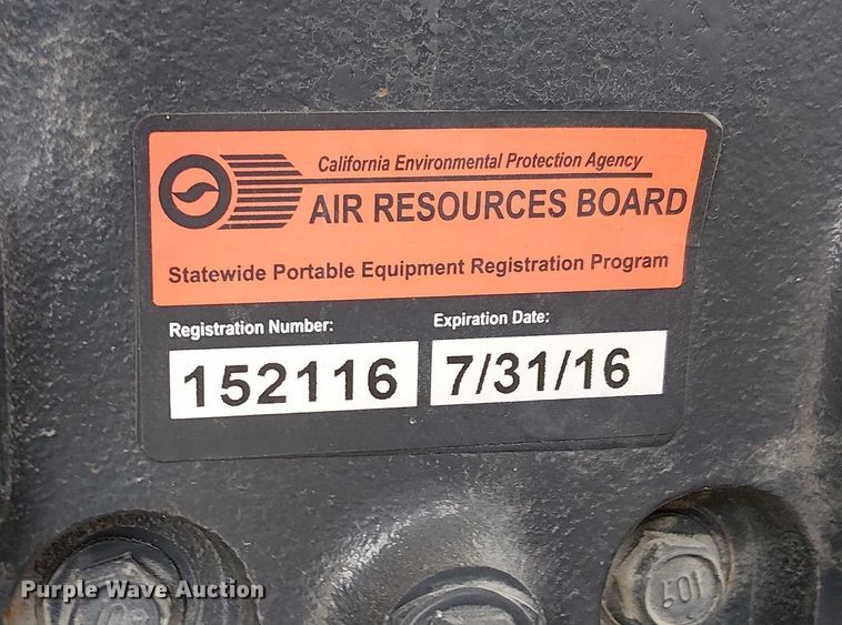 image for item EU2528 2009 Whisperwatt DCA-800SSK2 generator