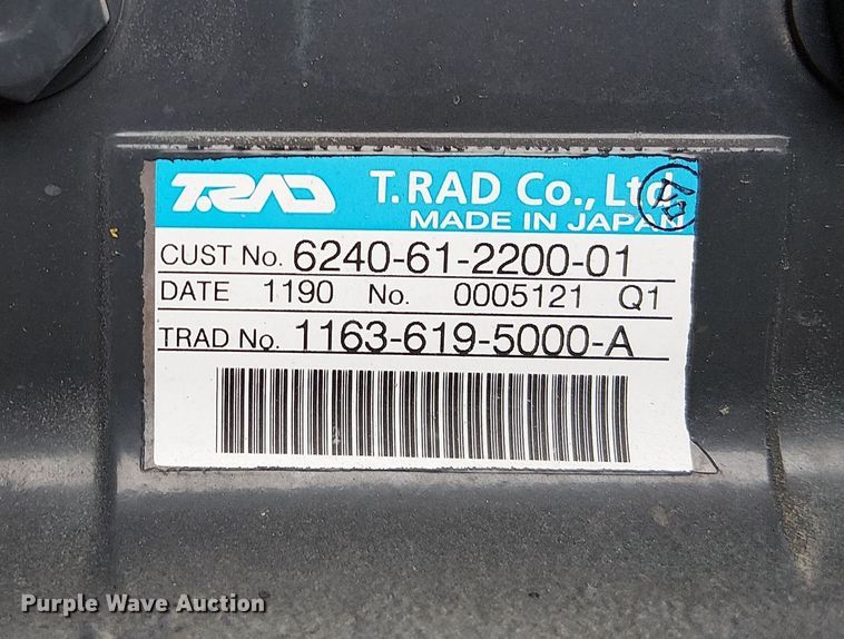 image for item EU2528 2009 Whisperwatt DCA-800SSK2 generator