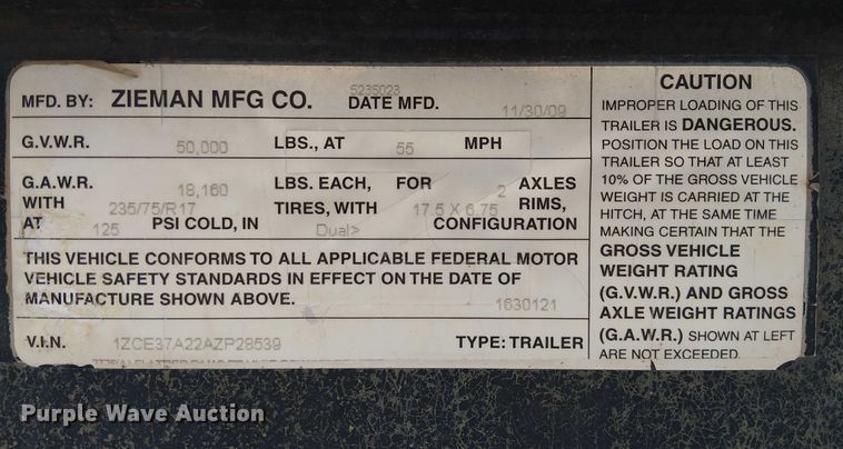 image for item EU2528 2009 Whisperwatt DCA-800SSK2 generator