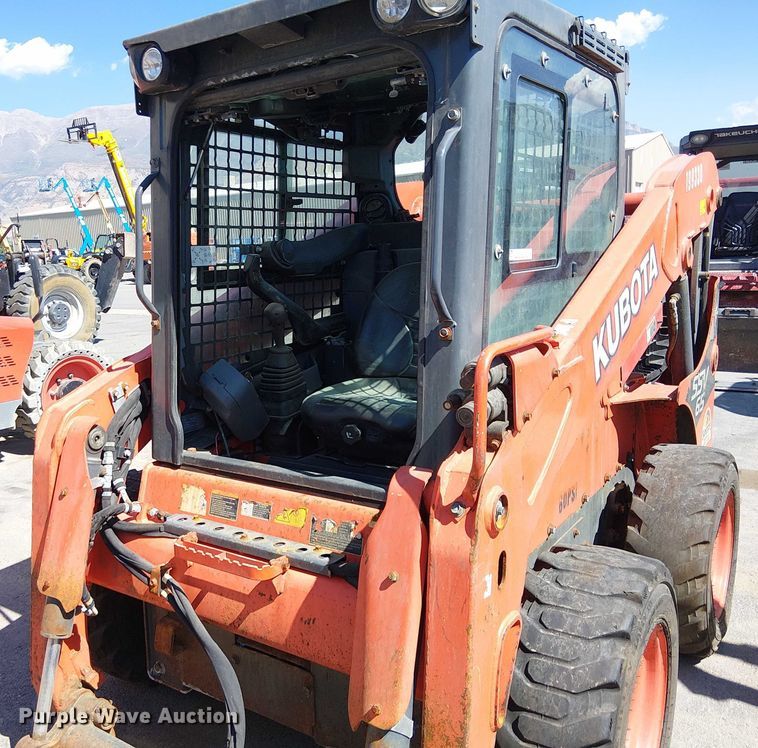 image for item EU2551 2020 Kubota SSV65 skid steer loader