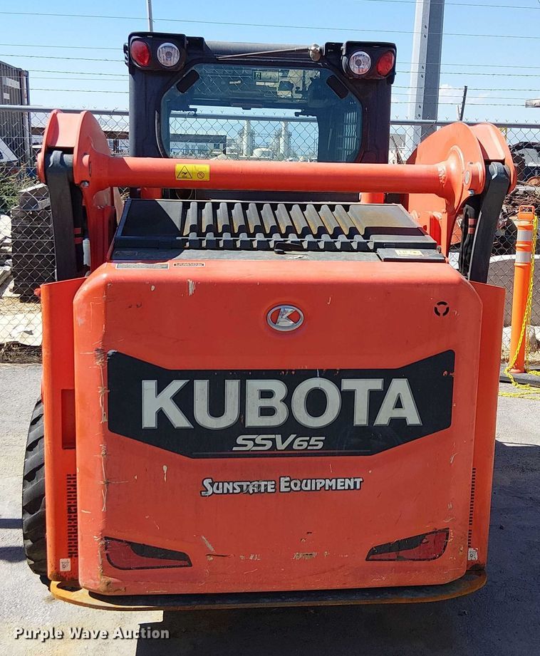image for item EU2551 2020 Kubota SSV65 skid steer loader