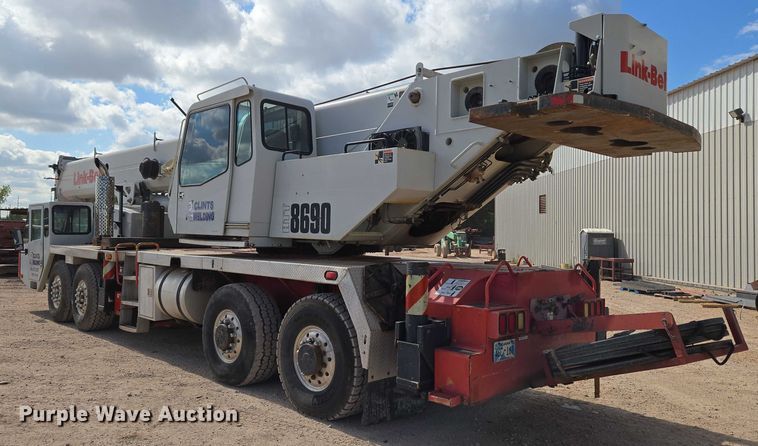 image for item EU3702 2005 Link-Belt HTT8690 crane