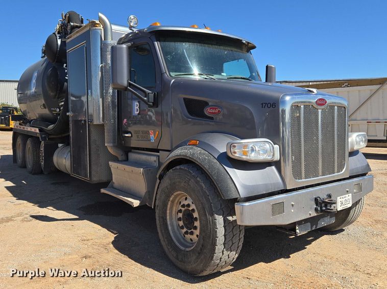 image for item EU3757 2017 Peterbilt 567 vacuum truck