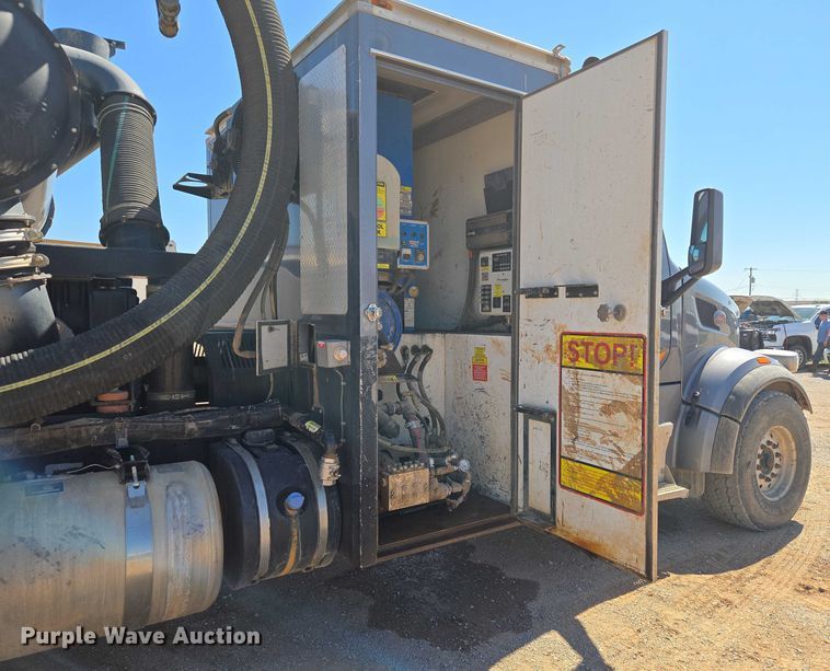 image for item EU3757 2017 Peterbilt 567 vacuum truck