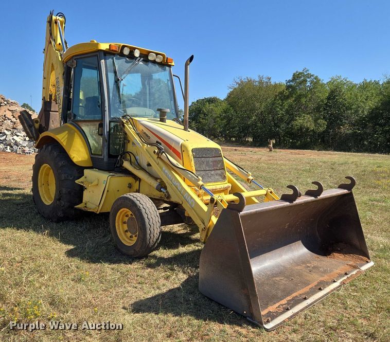 image for item EU3797 2005 New Holland LB75B backhoe
