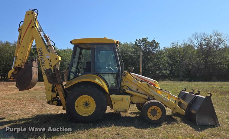image for item EU3797 2005 New Holland LB75B backhoe
