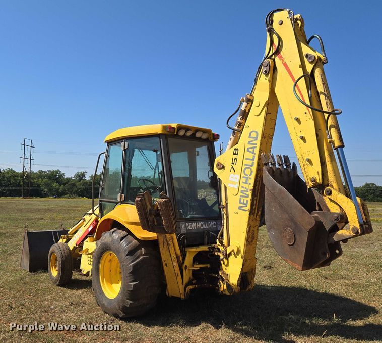 image for item EU3797 2005 New Holland LB75B backhoe
