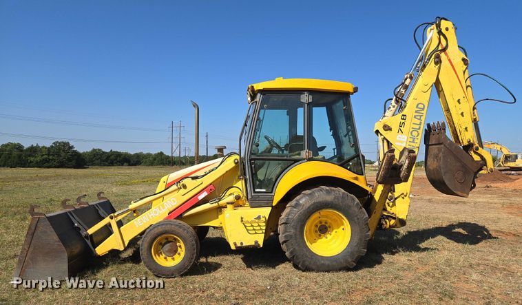 image for item EU3797 2005 New Holland LB75B backhoe