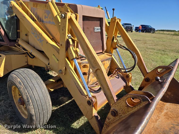 image for item EU3800 Case 580K backhoe