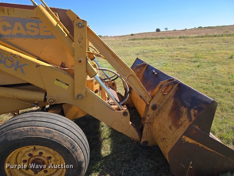 image for item EU3800 Case 580K backhoe