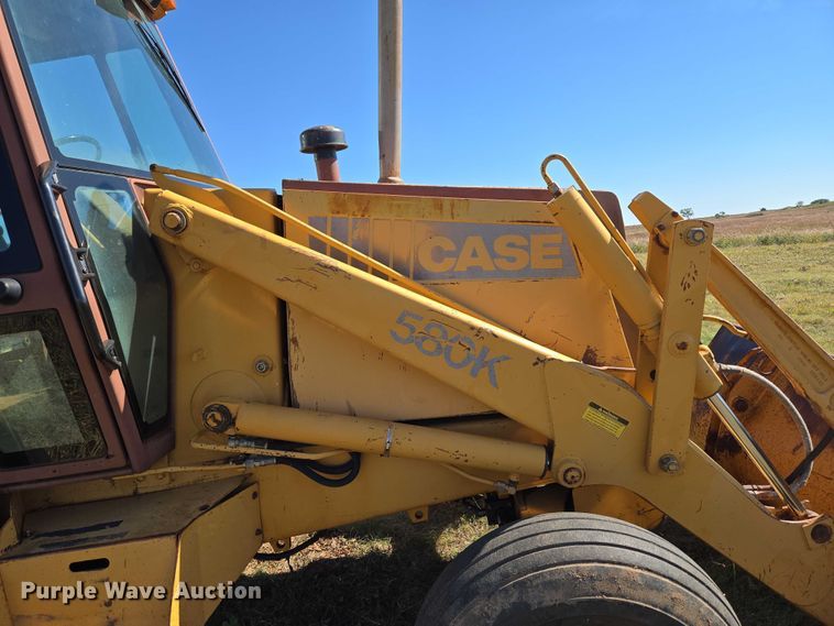 image for item EU3800 Case 580K backhoe