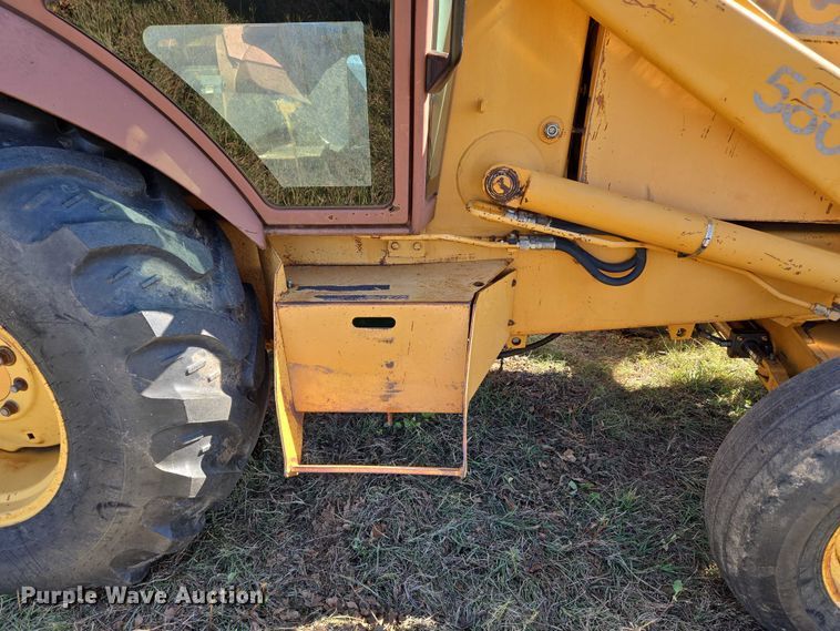 image for item EU3800 Case 580K backhoe