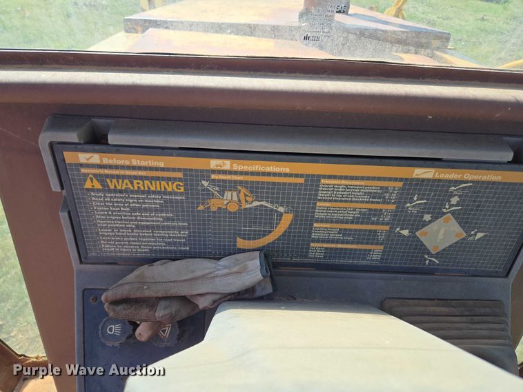 image for item EU3800 Case 580K backhoe