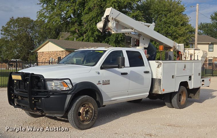 2015 Ram 5500 Crew Cab Bucket Truck VIN: 3C7WRNEL2FG559203 Lot: 999317344